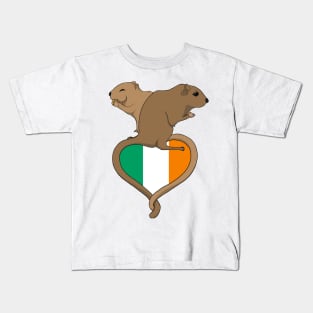 Gerbil Ireland (light) Kids T-Shirt